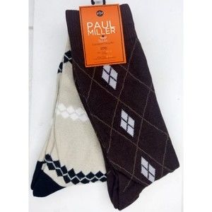 Paul Miller Men's Socks - Size 10-13 - 2-Pack - NWT